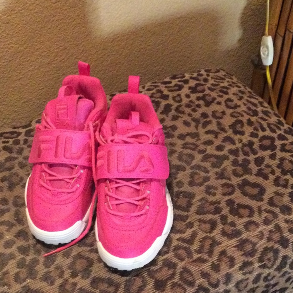 Sz7 Fila Pink Sneaker